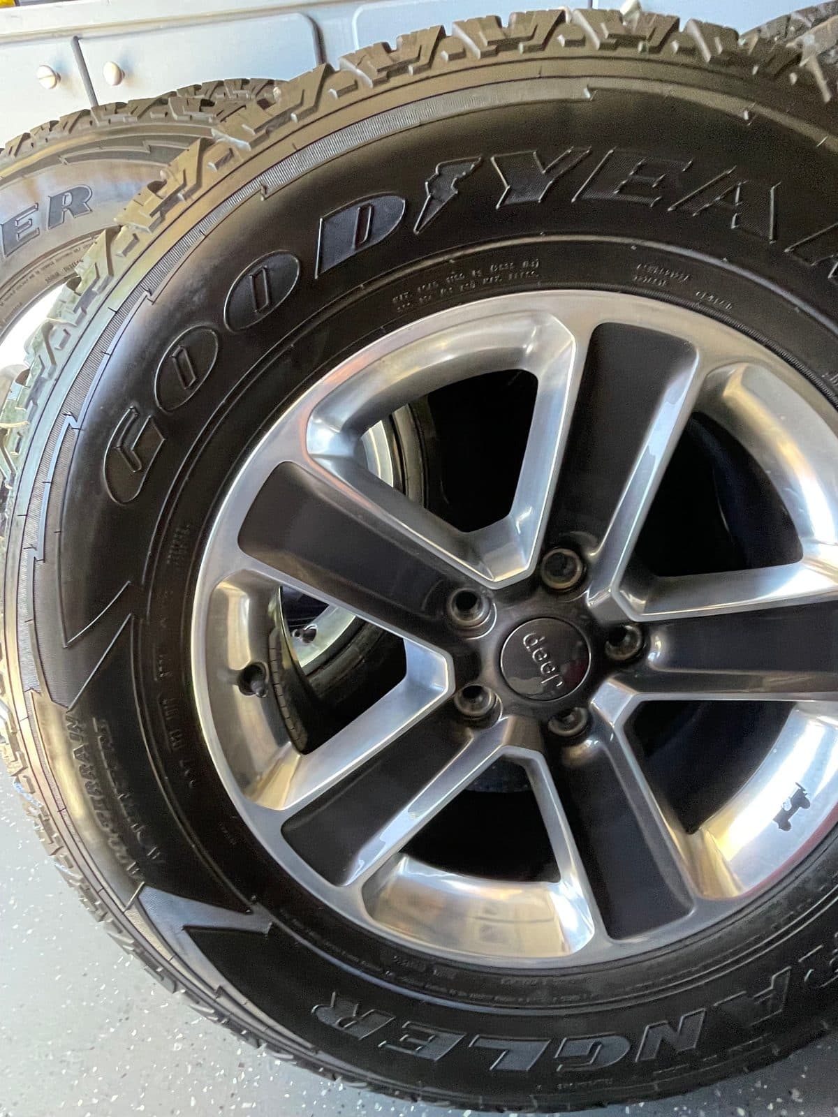 Jeep rims and tires