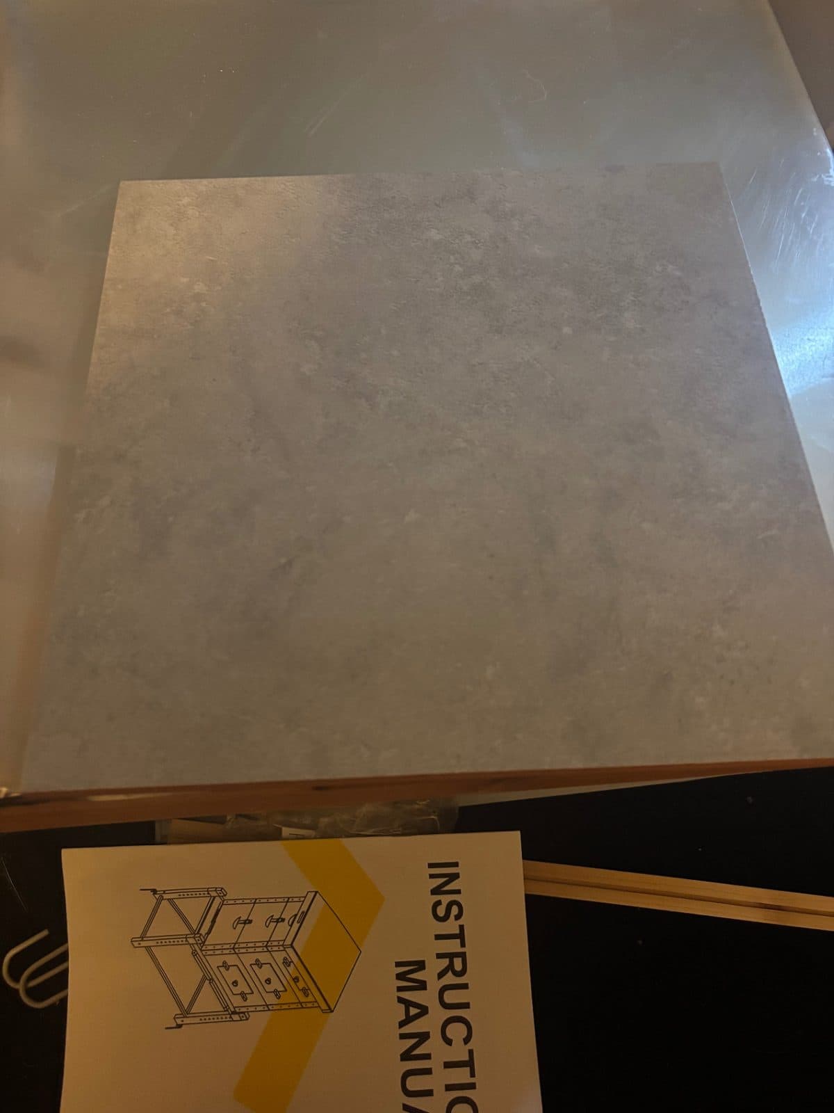 Gray ceramic tiles
