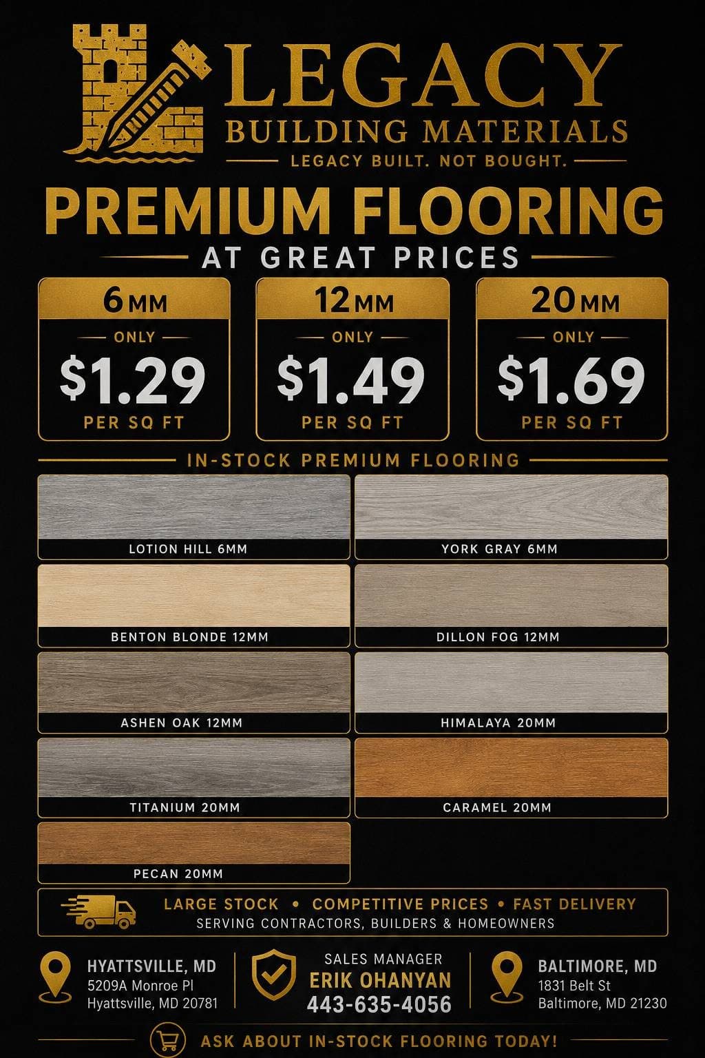 Premium Vinyl Flooring