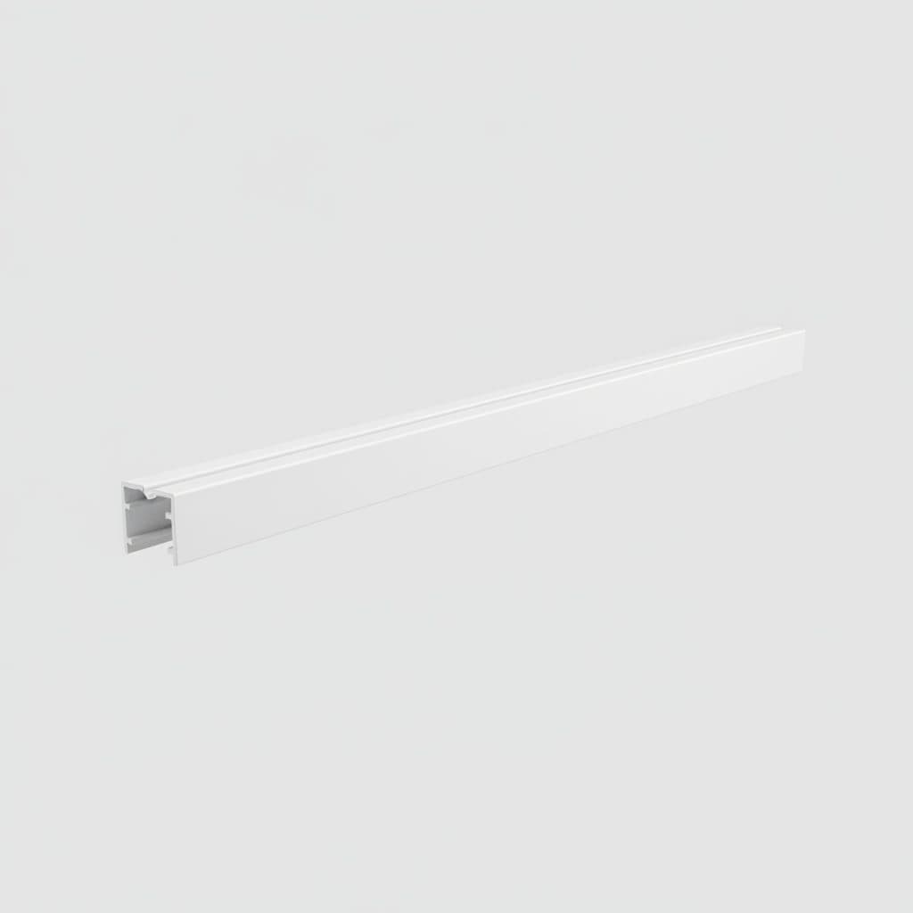 ARM 10' AXIOM BOTTOM TRIM STRAIGHT (1) WHITE