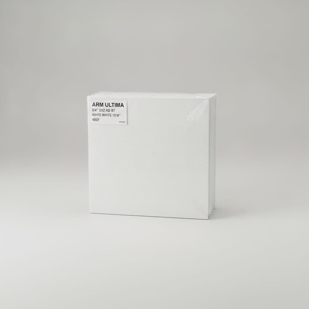 ARM ULTIMA 3/4" 2X2 AG BT WHITE 15/16" 48SF