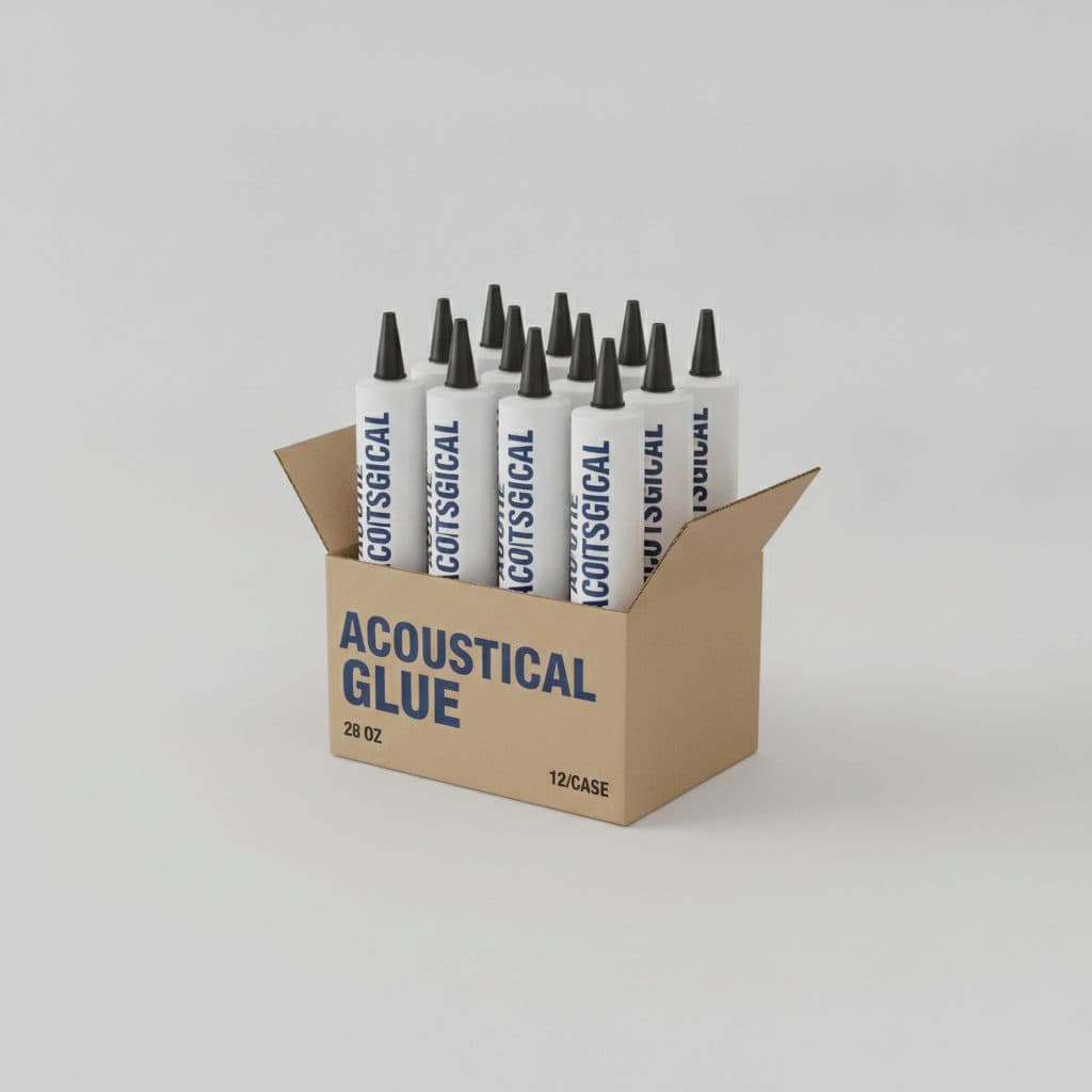 ACOUSTICAL GLUE 28 OZ 12/CASE