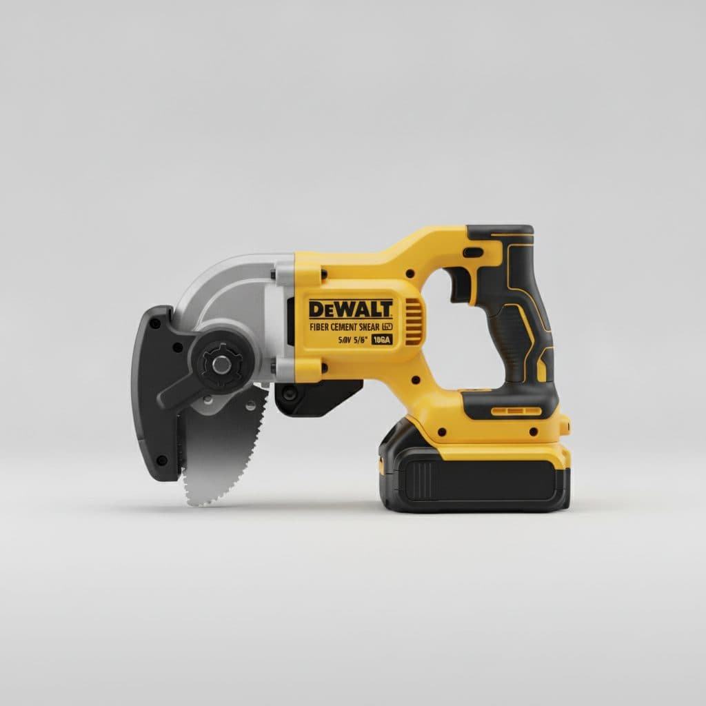 FIBER CEMENT SHEAR HD 20V 5/8" 18GA DEWALT
