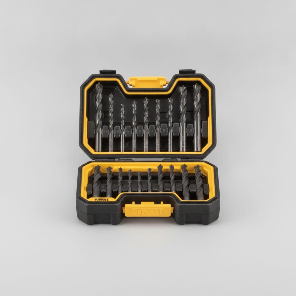 DRILL BIT SET BLACK OXID 17PC DEWALT